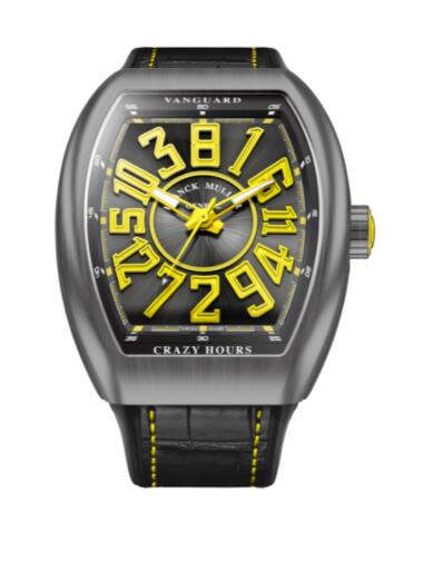 Franck Muller Vanguard Crazy Hours Replica Watch V 45 CH BR TT-JA